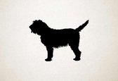 Silhouette hond - Briquet Griffon Vendeen - XS - 21x30cm - Zwart - wanddecoratie