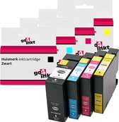 Go4inkt compatible met Canon PGI-2500XL multipack inktcartridges - Zwart, cyaan, magenta, yellow - 4 stuks