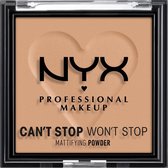 NYX Professional Makeup Can't Stop Won't Stop Mattifying Powder - Tan