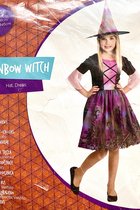 Dress fantastic Sexy witch verkleed jurk met hoed en riem maat S/M