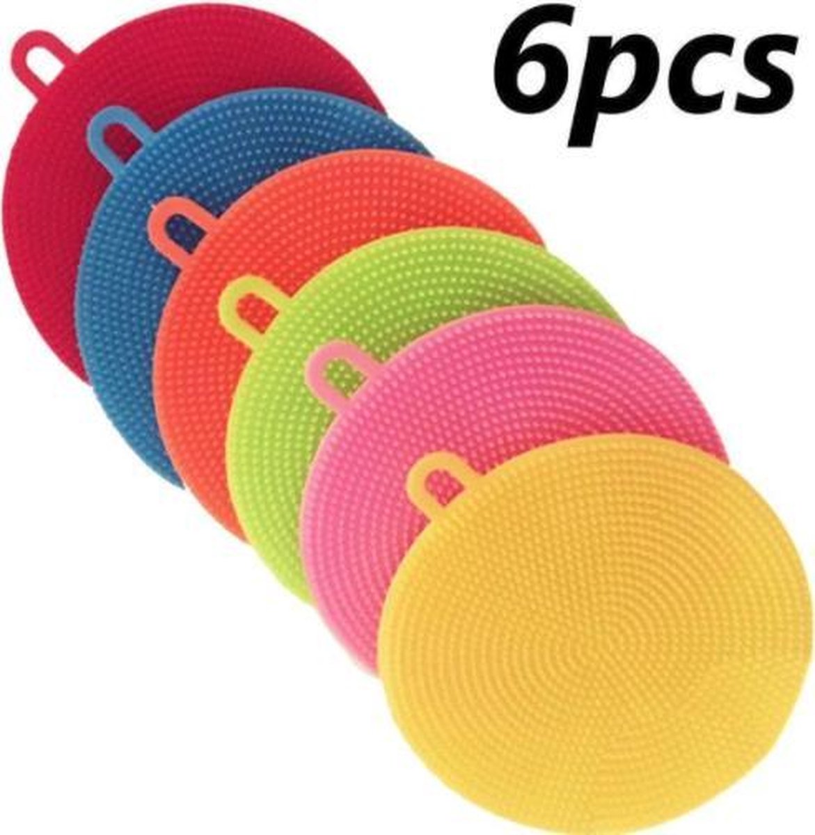 Eponge Lavable Silicone, 3X éponge Vaisselle