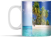 Mok - Strand - Zee - Palmboom - 350 ml - Beker