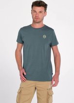 J&JOY - T-Shirt Mannen 21 Rain Forest Green