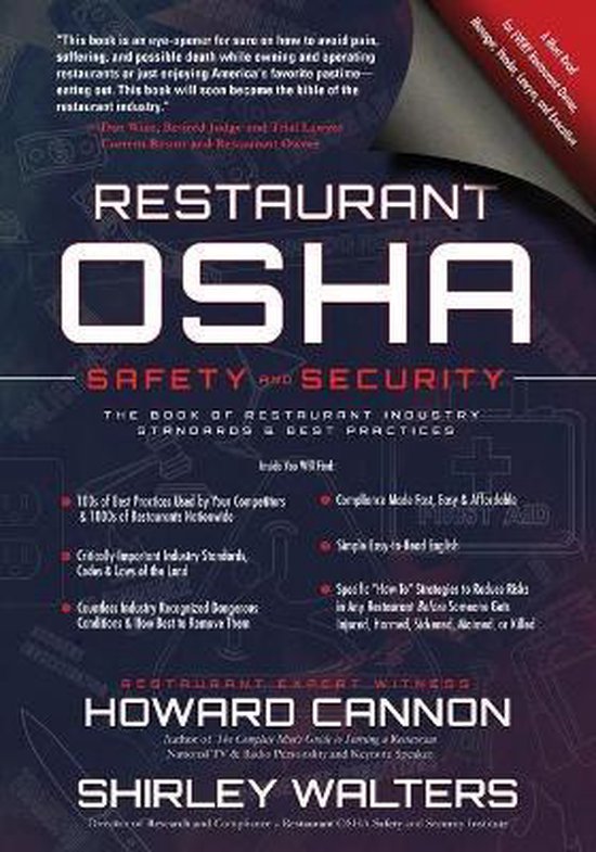 Restaurant OSHA Safety and Security - cover
