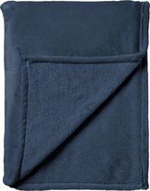 Fleece Plaid - Dutch Decor - Charlie - 200 x 220 cm | Insignia Blue