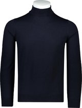 Gran Sasso  Trui Blauw Getailleerd - Maat XL  - Heren - Herfst/Winter Collectie - Wol