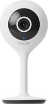 Calex caméra de sécurité intérieure intelligente - Caméra de sécurité Wifi avec audio bidirectionnel - Caméra IP intérieure - 1080p (Full HD) - Blanc
