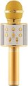 Karaoke Microfoon - Draadloos - Bluetooth Verbinding - Goud - Voor de gezelligste feestjes