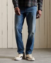 Superdry Tailored Straight Jeans Blauw 29 / 32 Man