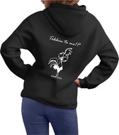 B&C - Hoodie - Tokkin to me!? - Model Unisex - maat M