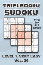 Triple Doku Sudoku 3 Grids Two 6 x 6 Overlaps Level 1