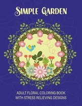 Simple Garden Coloring Book