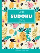 200 Sudoku 16x16 normal e difícil Vol. 4