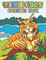 Maine Coon Coloring Book