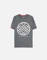 Marvel ShangChi Heren Tshirt -XL- Crest Grijs