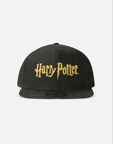 Harry Potter - Logo Snapback Pet - Zwart