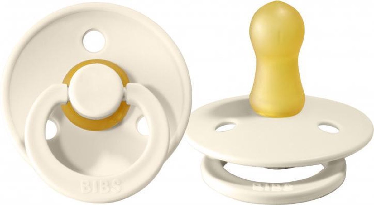 Bibs Fopspeen 0-6mnd Ivory Bibs Fopspeen 0-6mnd Ivory