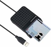 Identiteitskaartlezer - eID Kaartlezer Identiteitskaart - eID Kaartlezer - Smart Cardreader - ID Reader - eID (Windows / Mac / Linux) - België