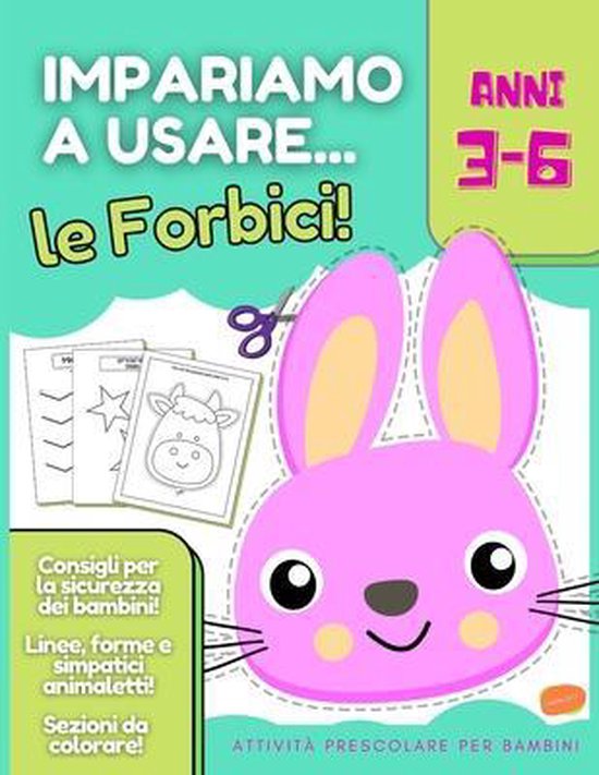 IMPARIAMO A USARE Le Forbici! Attività Prescolare per Bambini Anni 3-6,  Castles 