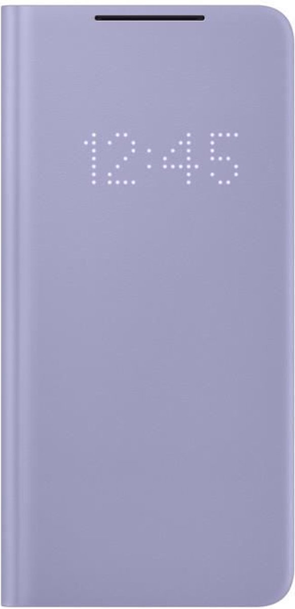Samsung Smart LED View Antibacteriële Hoesje - Samsung S21 Plus - Violet