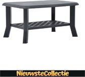 Tuintafel - Tuin - Kunststof - Antraciet - Zomer - Lente - LUXE - Nieuwste Collectie