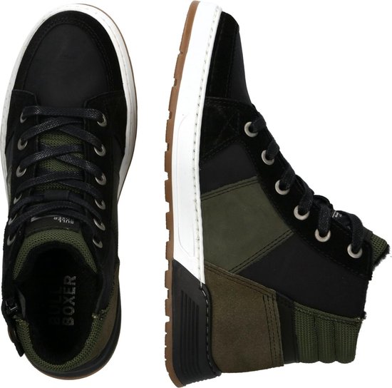 Zwarte BULLBOXER Hoge sneaker AOF500 | Omoda