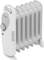 ML-Design olieradiator 600W, wit, gemaakt van metaal en kunststof