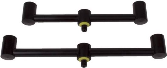 Faith Buzz Bar Set - 2-Rod - Zwart - Buzzerbar - Set van 2 - Hengelsteun voor 2 hengels - Karper - Rodpod van Faith — afbeelding 5