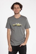 Brooklyn Grijze 'Piston Club-Porsche 911' T-shirt | Auto | Grappig | Cadeau - Maat XL