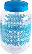 Hega Voorraadpot Cordoba 3,7 Liter 15,6 X 25 Cm Lichtblauw