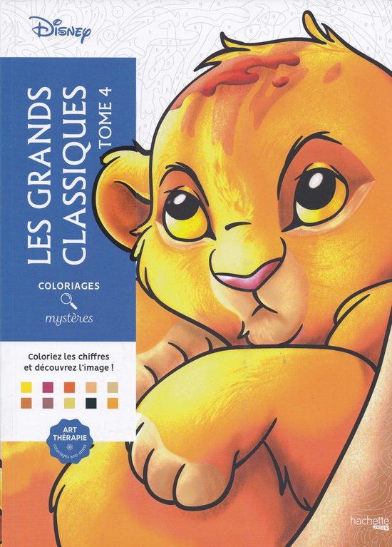 Disney Les Grands Classiques 4 - Kleuren op nummer kleurboek | bol.com