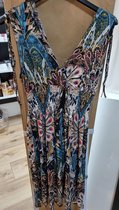 AIRISA Fashion stretch jurkje, kleur turquoise, maat XL/XXL