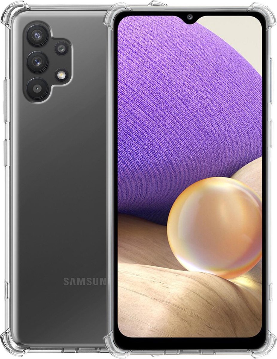 Hoesje geschikt voor Samsung Galaxy A32 5G - Back Cover Transparant Shockproof