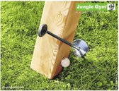 Jungle Gym - Grondanker 'schroef' voor schommels en speeltoestellen (Set 4 stuks)