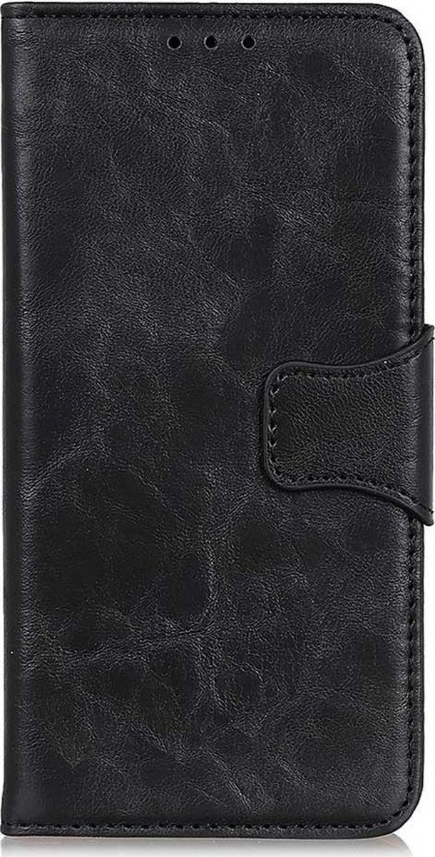 Shop4 - Oppo Find X3 Lite Hoesje - Wallet Case Cabello Zwart