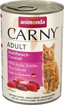 Animonda Carny Adult Multivlees Cocktail 6 x 400 gram ( Katten natvoer )