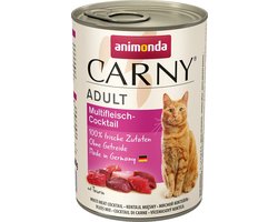 Animonda Carny Adult Multivlees Cocktail 6 x 400 gram ( Katten natvoer )