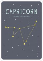 Milestone - Zodiac Poster Card - Capricorn
