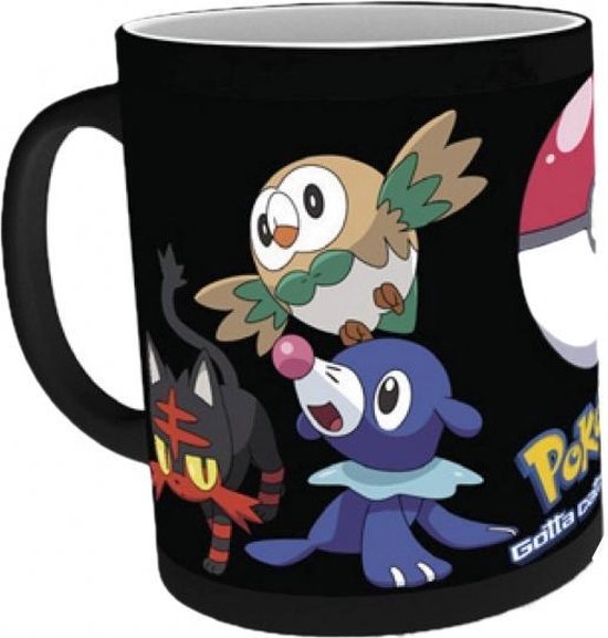 Mug Pokémon - Attrapez-les tous - Thermoréactif