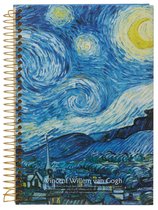 D5346-3 Van Gogh Notitieboek spiraal Dorp