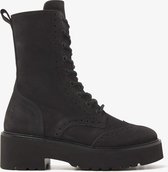 VIA VAI Bobbi Millow Veterboots - Zwart - Maat 38