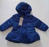 Baby meisjes tussen jas|kleur donkerblauw maat 86 cm|Bébés filles manteau Couleur bleu foncé Taille 86 cm