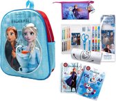 Disney Frozen school pack / school set Frozen schooltas rugzak 3D met diverse schrijfwaren