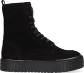 Hip H2539 Enkelboots -  Enkellaarsjes - Meisjes - Zwart - Maat 38