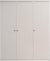 Kast met 3 deuren wit