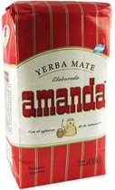 Yerba Mate Amanda Tradicional - Elaborada - 1kg -