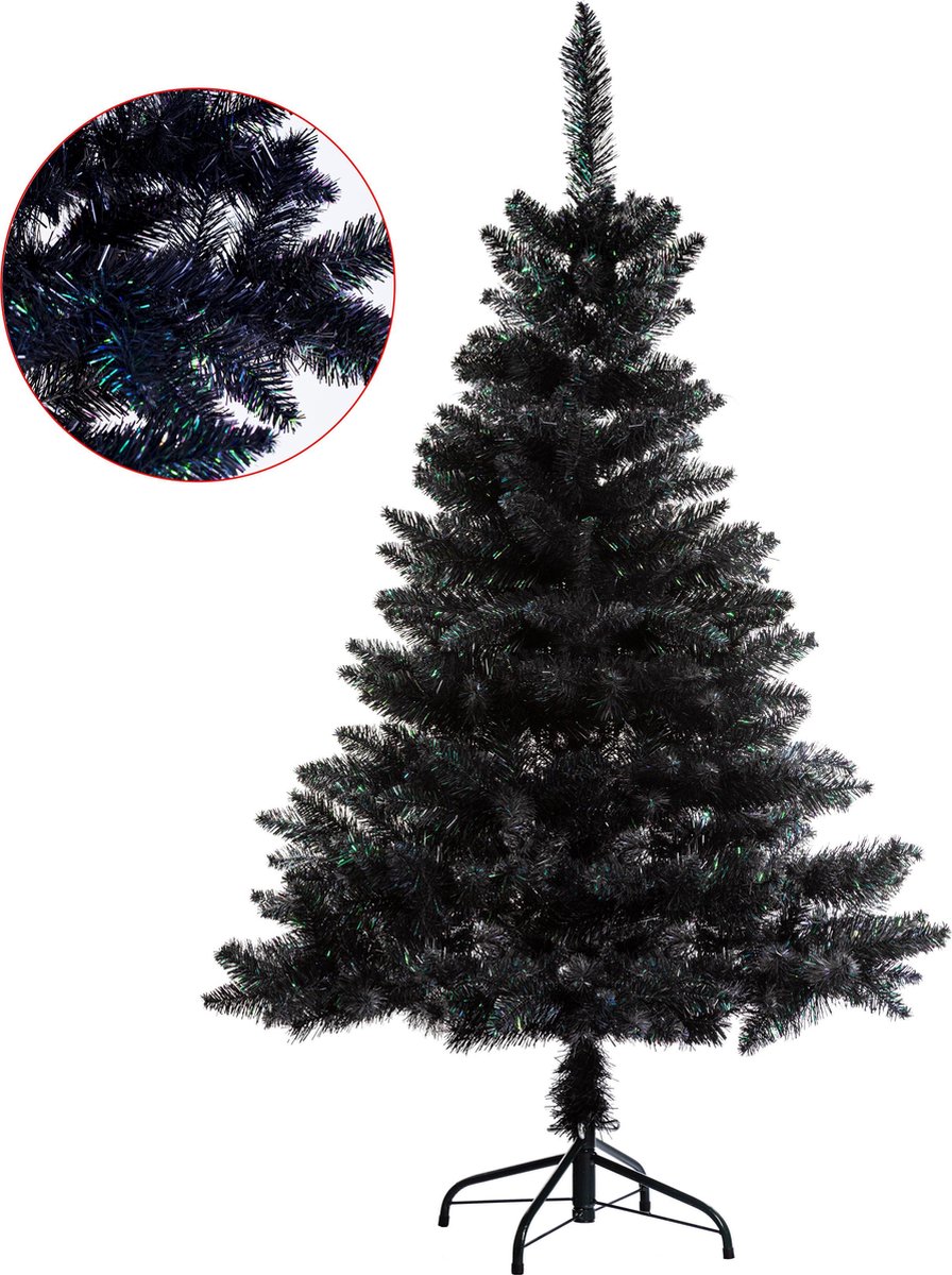 Kunst Kerstboom - Blooming zwart - 180 cm