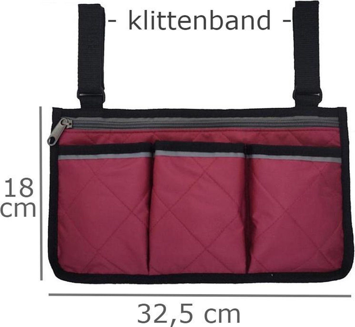 Goedkoopste Rolstoel Opbergtas - ROOD