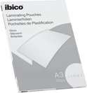 Ibico Basics A3 Lamineerhoezen, Glanzend – 80 micron – 100 Stuks – Glashelder