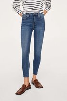 Mango Jeans Isa Crop Skinny Jeans 17034378 To Dames Maat - W42